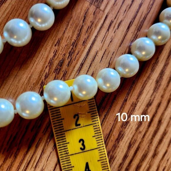PEARL Rope Necklace, 10mm - Picture 8 of 10